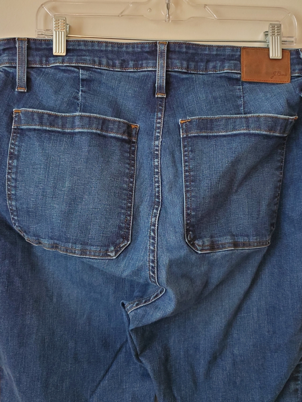 J. Crew Curvy Full Length Demi Bootcut Denim Jeans - Picture 8 of 13